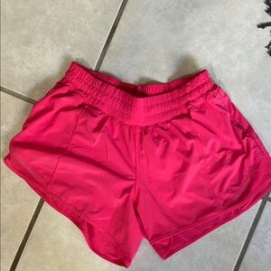 lululemon athletica Hot Pink Athletic Shorts